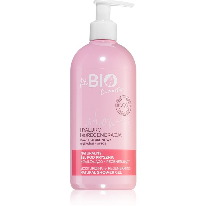 beBIO Hyaluro bioRegeneration Moisturizing Shower Gel 350 ml