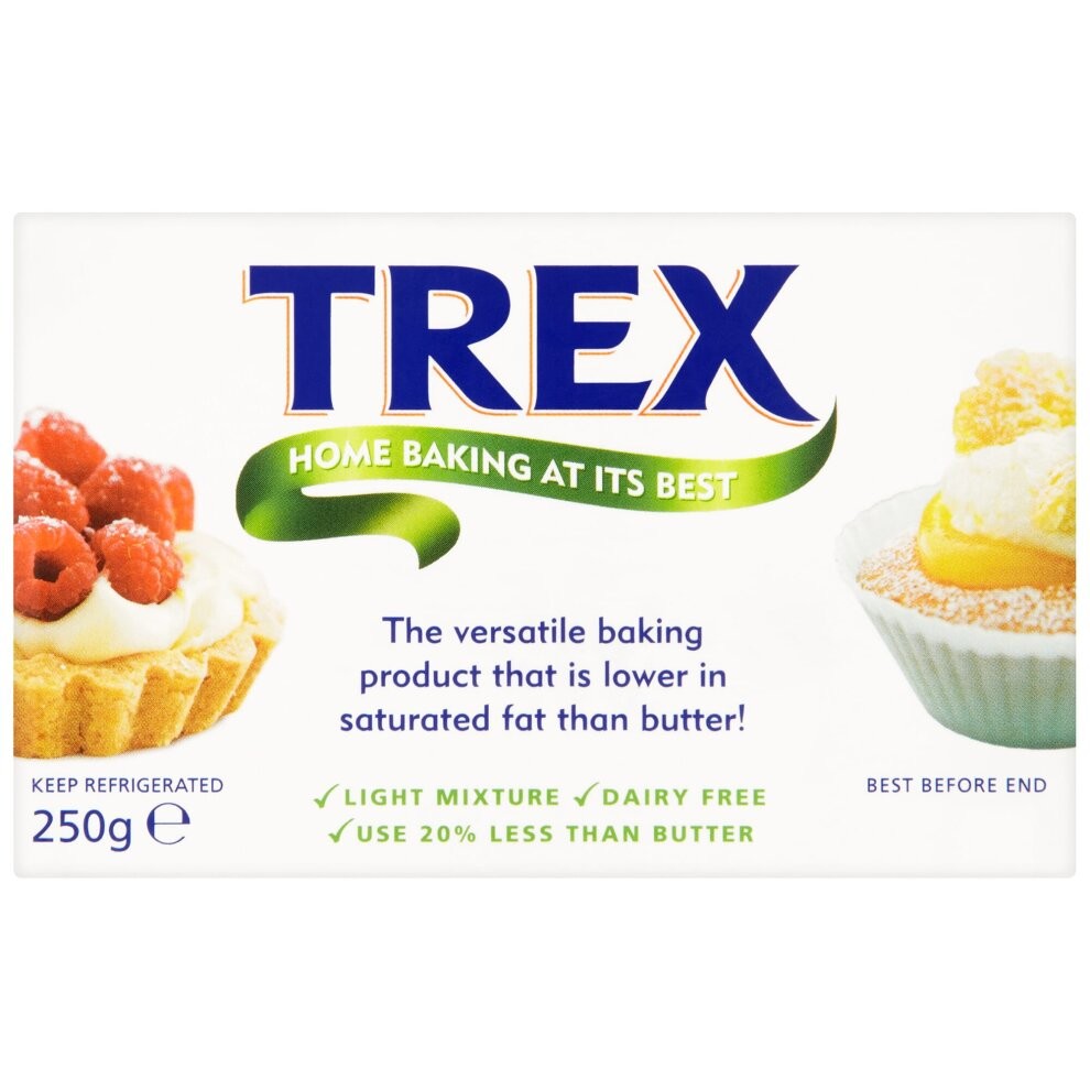Trex Vegetable Pastry Fat - 12x250g