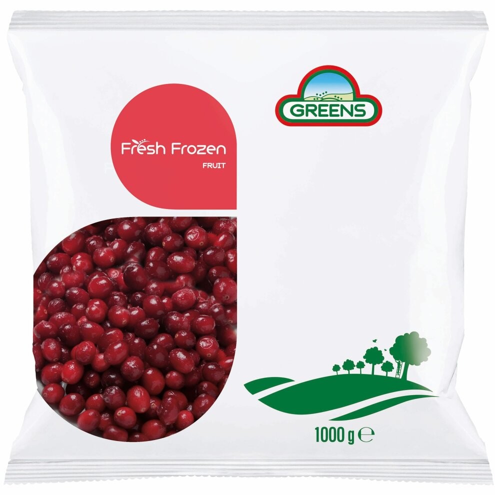 Greens Frozen Cranberries - 1x1kg