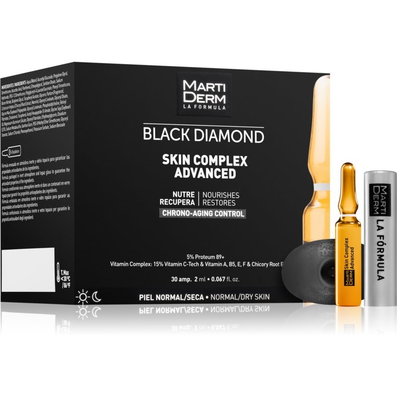 Martiderm Black Diamond Skin Complex Advanced Ampules for Tired Skin 30x2 ml