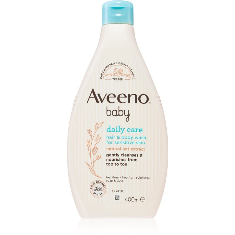 Aveeno Baby Hair&Body Wash Kids' Shampoo for hair and body 400 ml