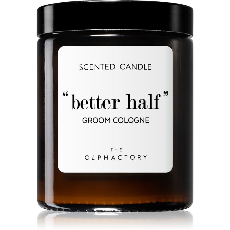 Ambientair Olphactory Groom Cologne scented candle (brown) Better Half 360 g