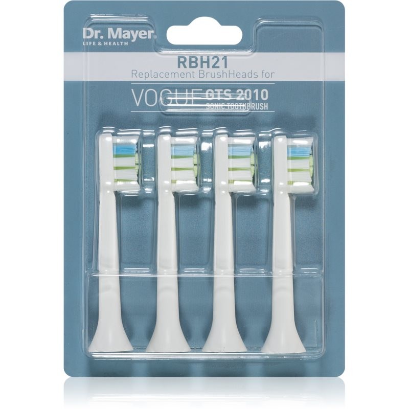 Dr. Mayer RBH21 Replacement Heads For Toothbrush for GTS2010 4 pc