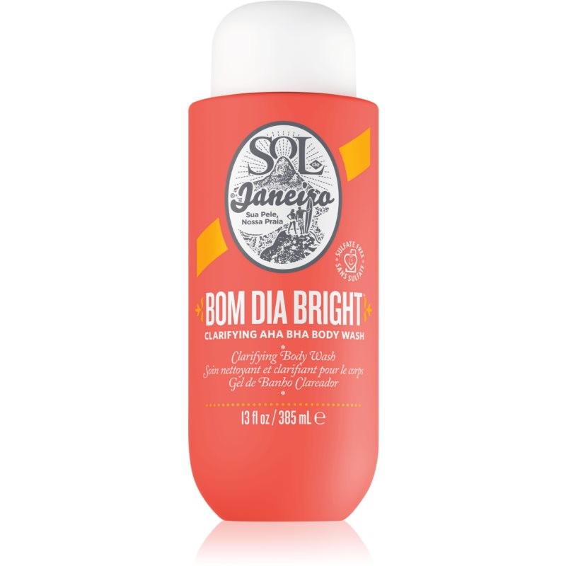 Sol de Janeiro Bom Dia™ Bright Body Wash Exfoliating Shower Gel with Smoothing Effect 385 ml