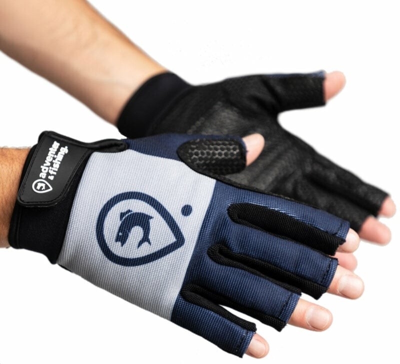 Adventer & fishing Gloves Saltwater Short Gloves Original Adventer L-XL