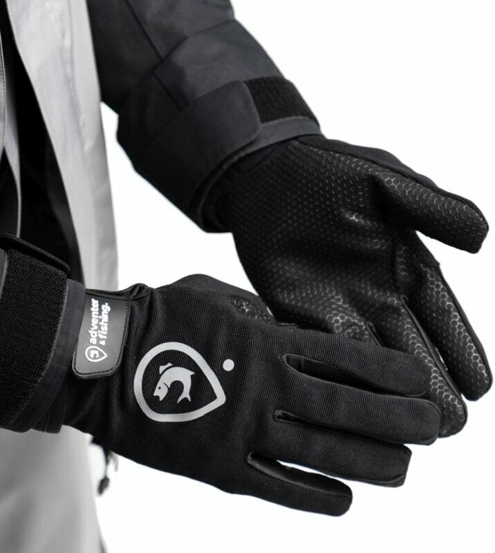 Adventer & fishing Gloves Freshwater Gloves Black M-L
