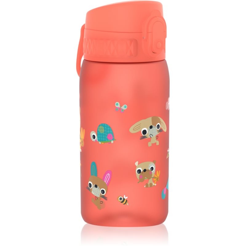 Ion8 One Touch Kids Bottle For Water for Kids Kids Pets Play 350 ml