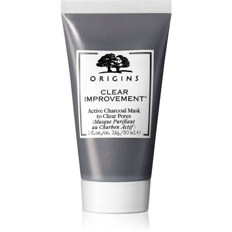 Origins Clear Improvement® Active Charcoal Mask To Clear Pores Cleansing Mask with Activated Charcoal 30 ml