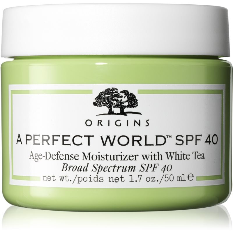 Origins A Perfect World™ SPF 40 Age-Defense Moisturizer With White Tea Moisturizing Day Cream SPF 40 50 ml