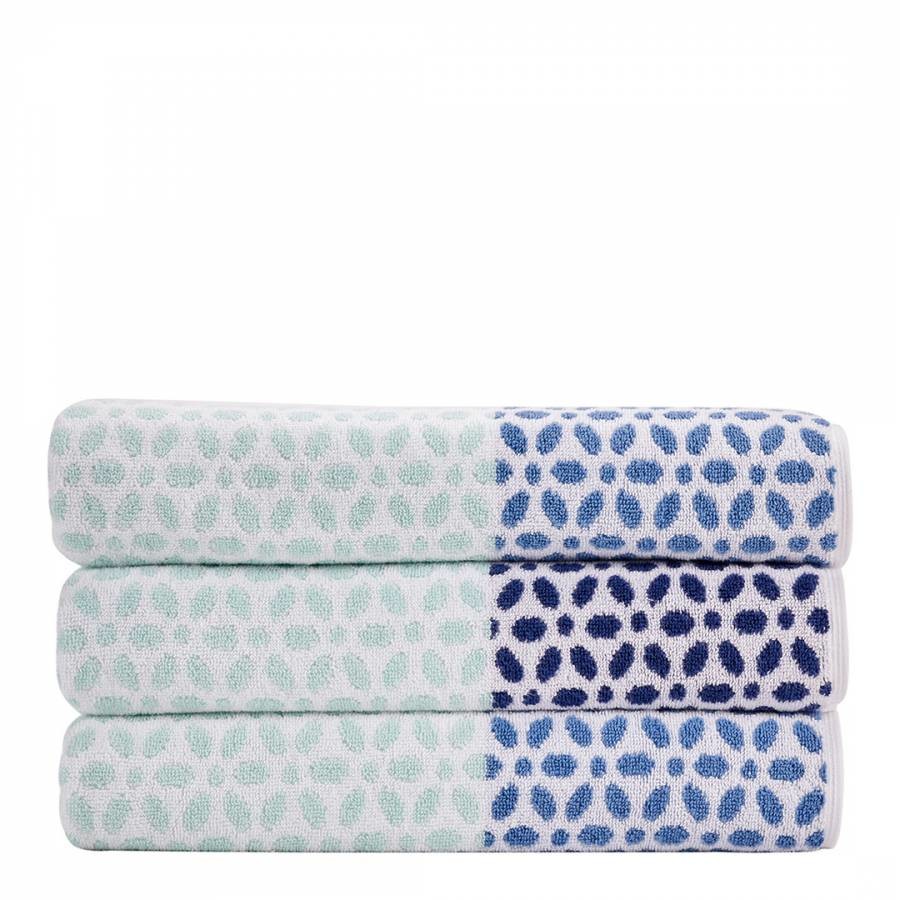 Midori Bath Towel Blue