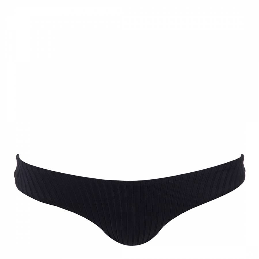 Black Ribbed Toulouse Bottom