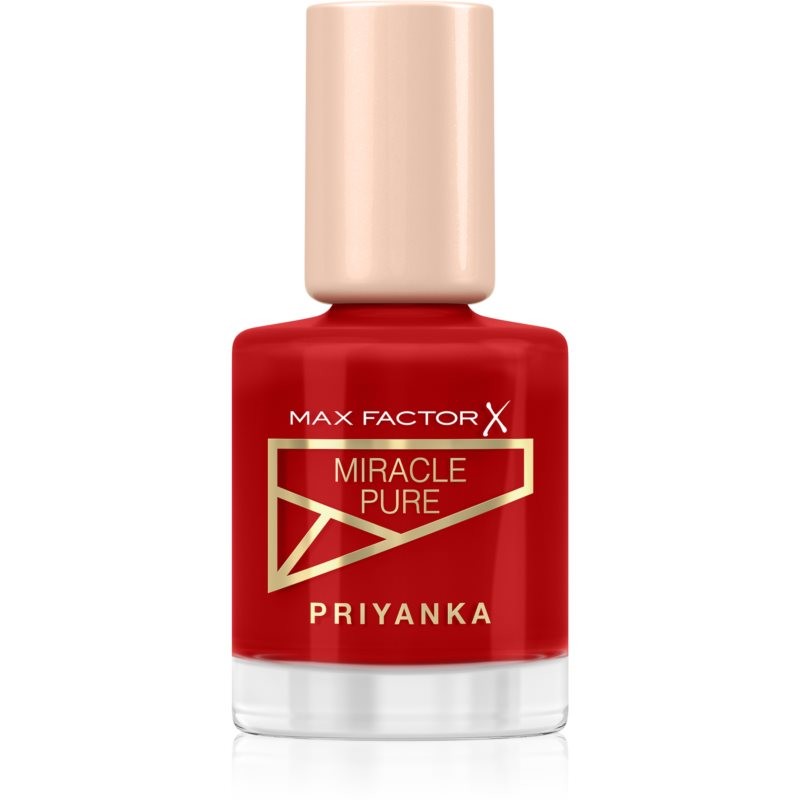 Max Factor x Priyanka Miracle Pure Nourishing Nail Varnish Shade 360 Daring Cherry 12 ml
