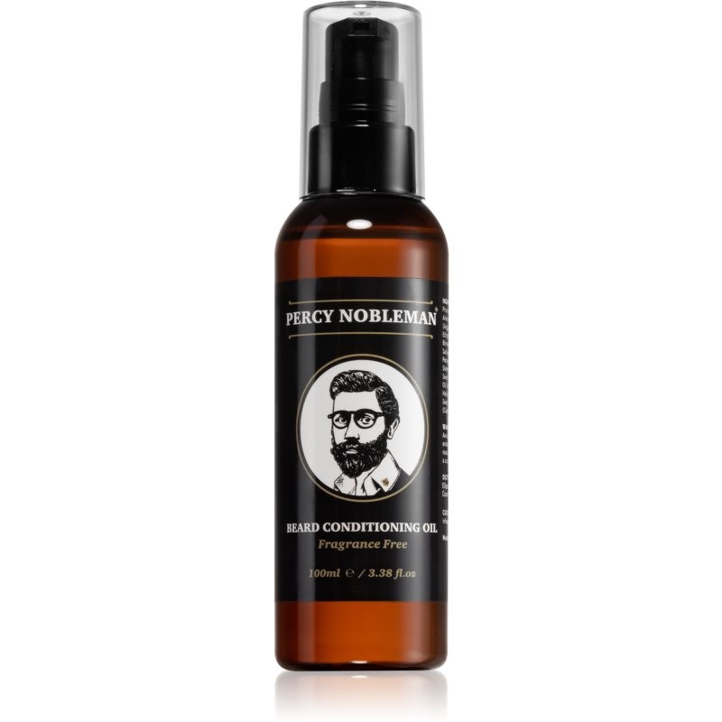 Percy Nobleman Beard Conditioning Oil Fragrance Free Beard Oil Fragrance-Free 100 ml