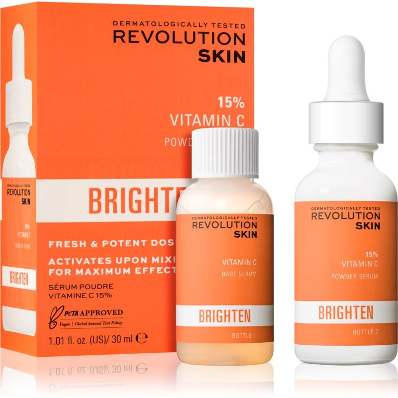 Revolution Skincare Brighten 15% VItamin C Bi-Phase Serum with Brightening Effect 30 ml