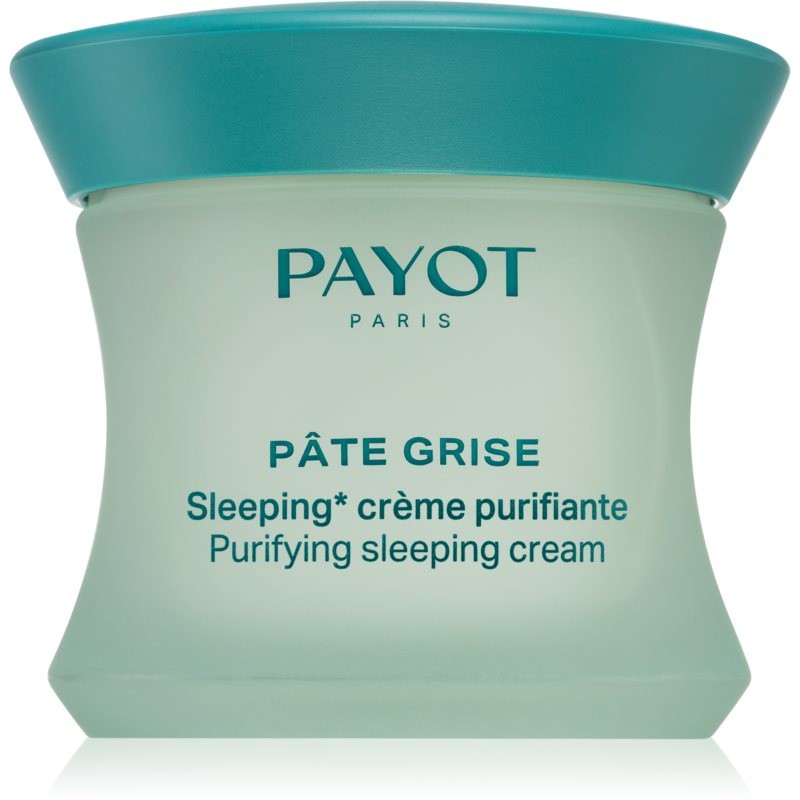 Payot Pâte Grise Purifying sleeping cream Night Regulating And Cleansing Cream for Oily and Combination Skin 50 ml
