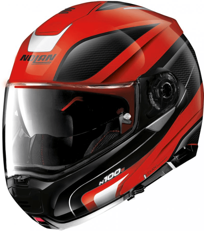 Nolan N100-5 Orbiter 71 Corsa Red Modular Helmet XS