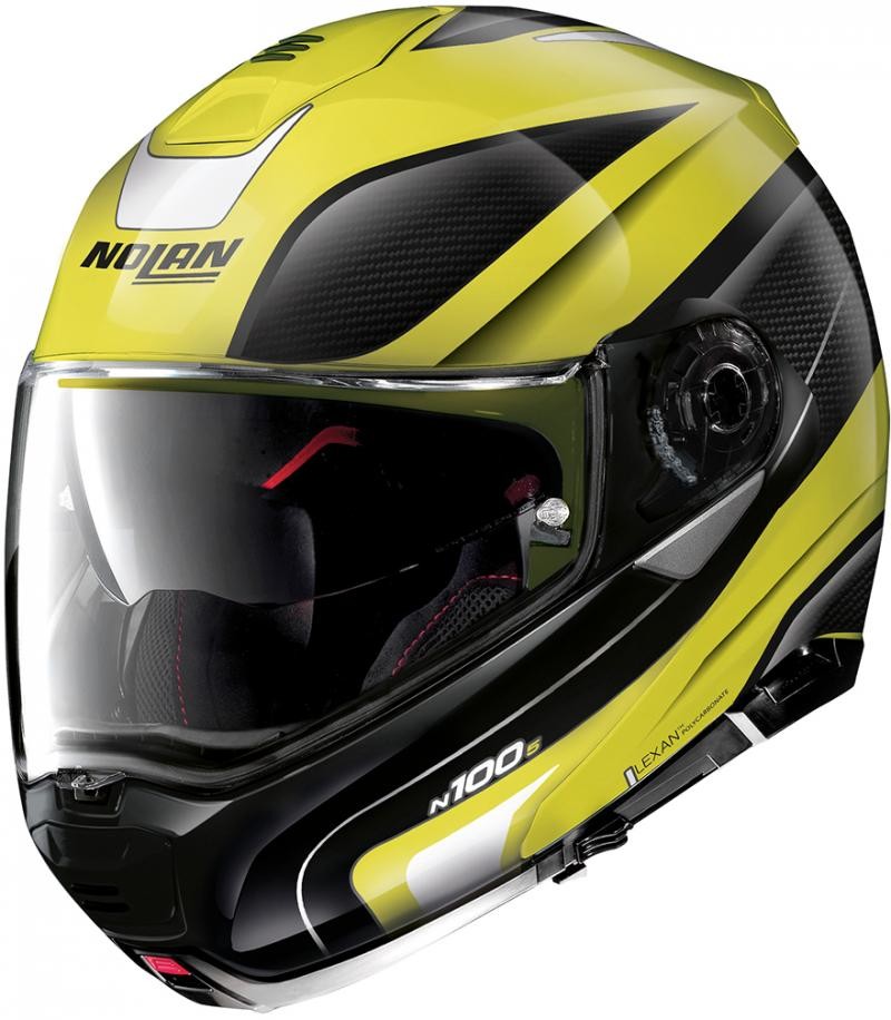 Nolan N100-5 Orbiter 72 Led Yellow Modular Helmet  XS