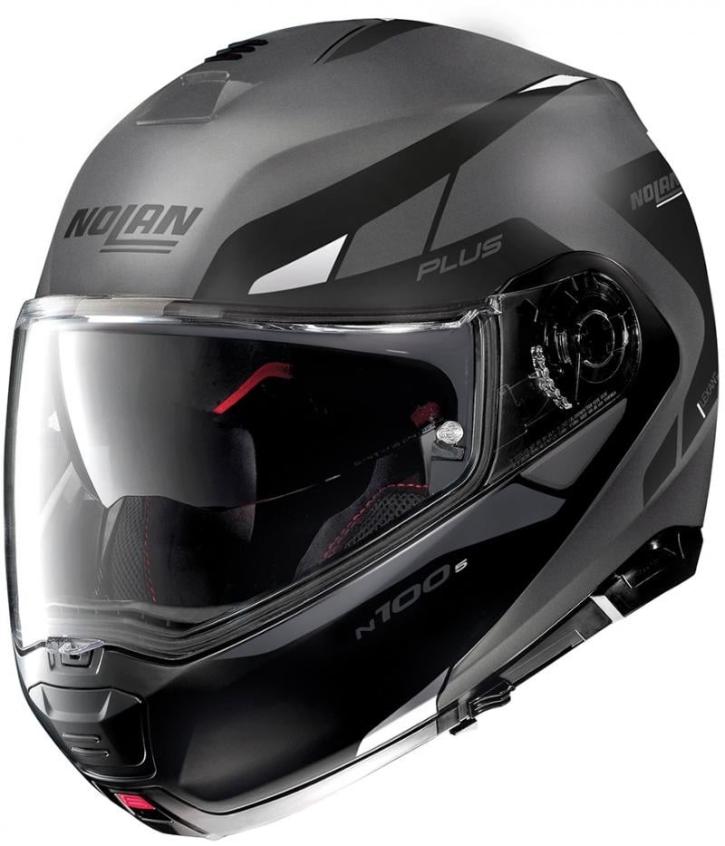 Nolan N100-5 P Milestone 050 Flat Lava Grey Modular Helmet  XS