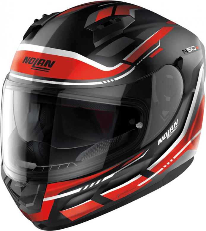 Nolan N60-6 Lancer 62 Flat Black Full Face Helmet  S