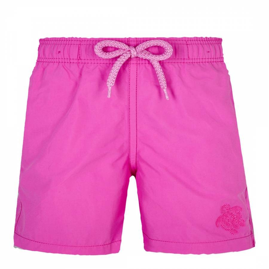 Boy's Pink Jim Swim Shorts