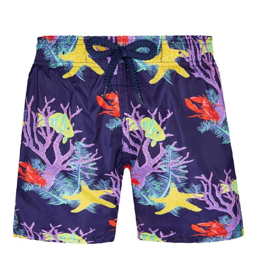 Boy's Blue Marins Swim Shorts