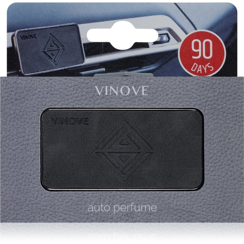 VINOVE Classic Leather Eclipse Silverstone car air freshener