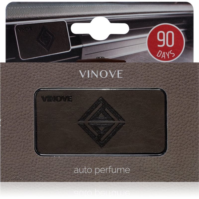 VINOVE Classic Leather Espresso Rome car air freshener