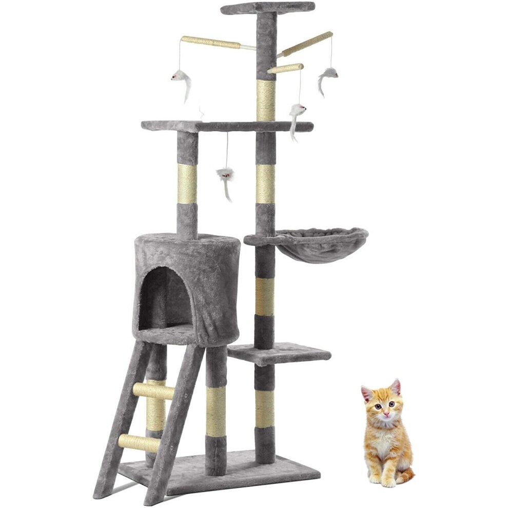 Large Cat Tree Scratcher Cat Scratching Post Climbing Activity Centre