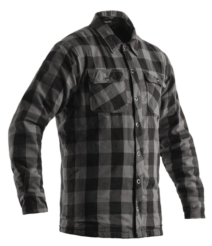 RST X Kevlar Lumberjack Ce Mens Textile Shirt Dark Grey 42