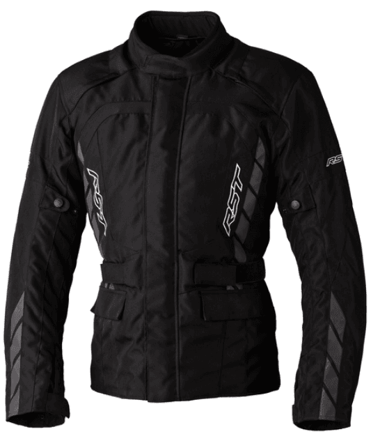 RST Alpha 5 Ce Mens Textile Jacket Black Grey 40