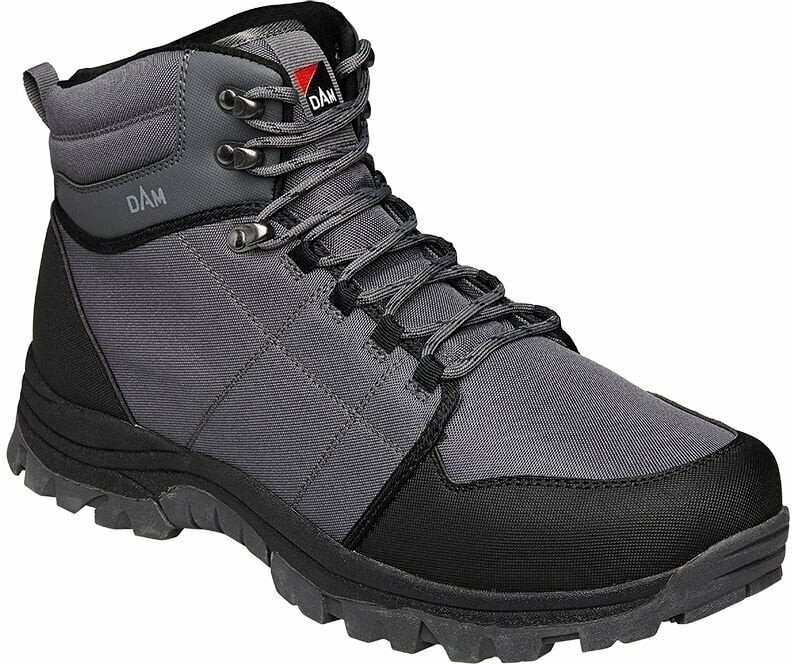 DAM Fishing Boots Iconic Wading Boot Cleated Grey