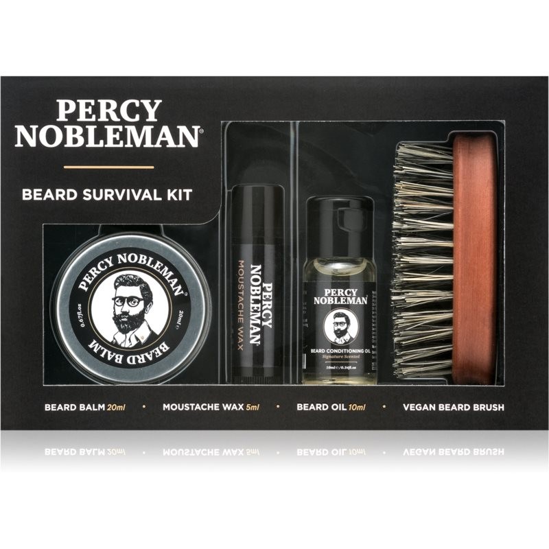 Percy Nobleman Beard Survival Kit Set (for beard)