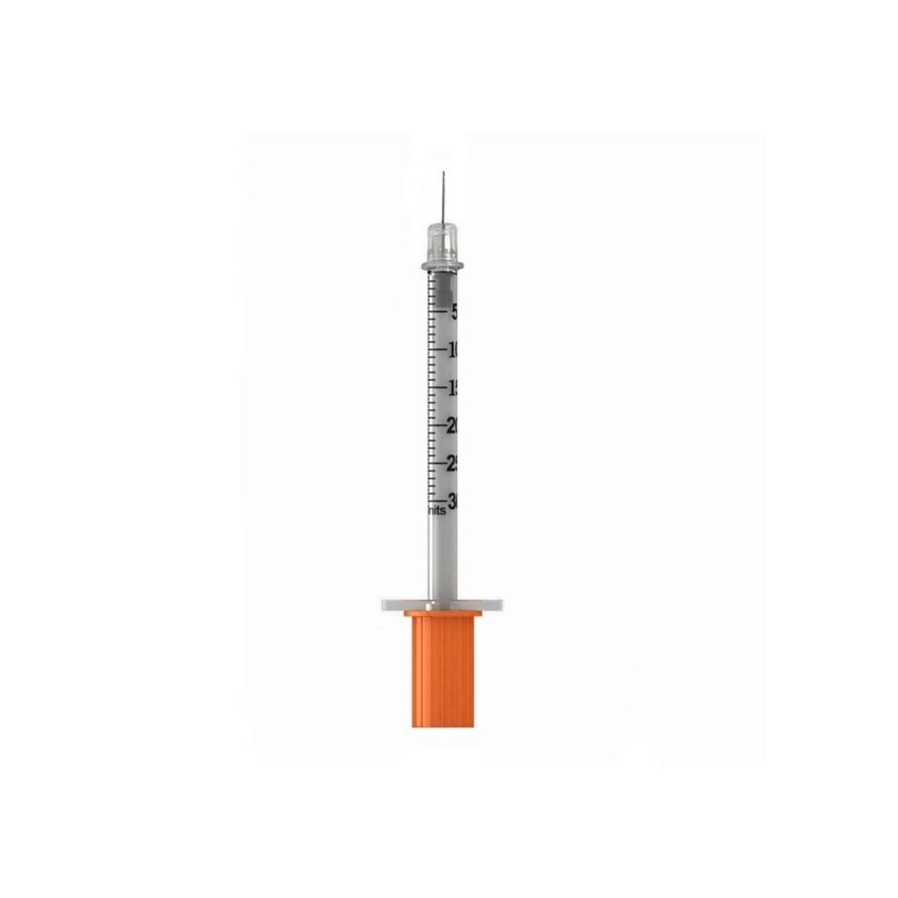0.3ml 30g 8mm BD Microfine Syringe and Needle u100 Box of 100