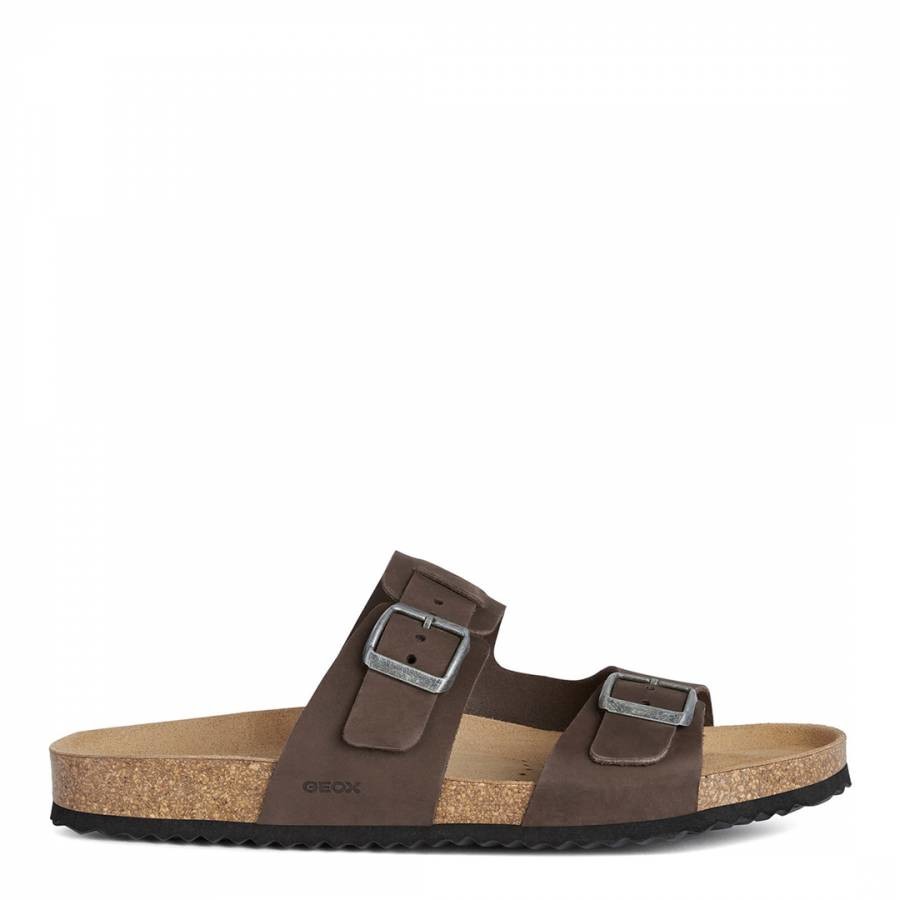 Brown Leather Ghita Sandals