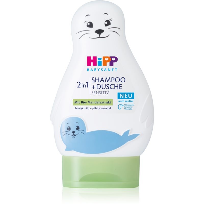 Hipp Babysanft Sensitive Kids' Shampoo for Body and Hair Seal 200 ml