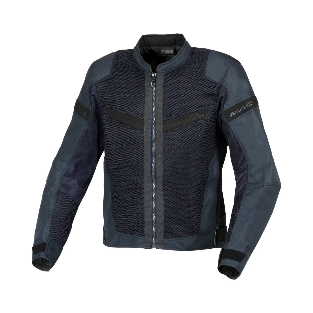 Macna Velotura Dark Blue Jackets Textile Summer XL