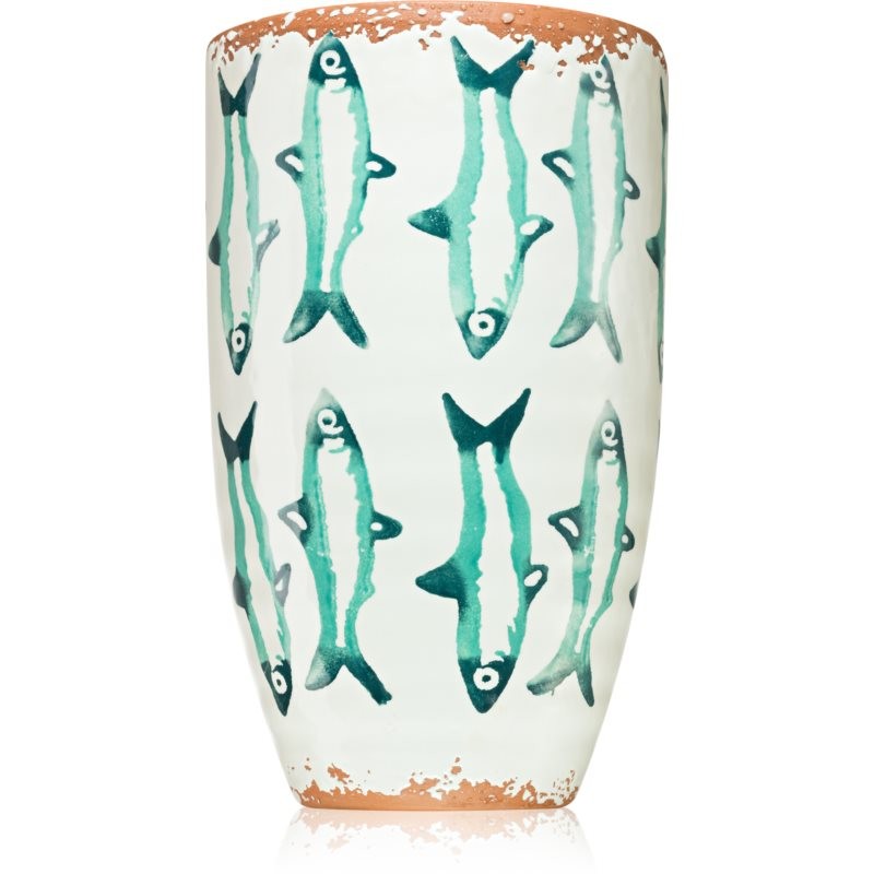 Wax Design Fish Jade Seaweed scented candle II. 21x13 cm