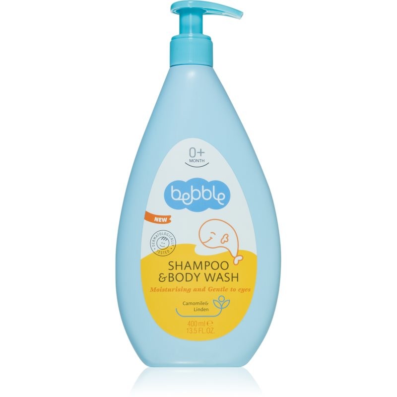 Bebble Shampoo & Body Wash Camomile & Linden 2in1 Shampoo and Cleansing Gel for Kids 400 ml