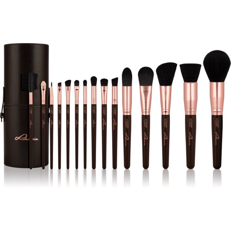 Luvia Cosmetics Golden Queen Brush Set