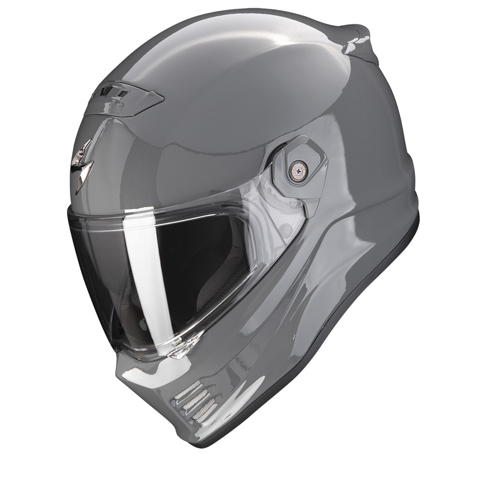 Scorpion Covert Fx Solid Cement Grey Full Face Helmet  XS