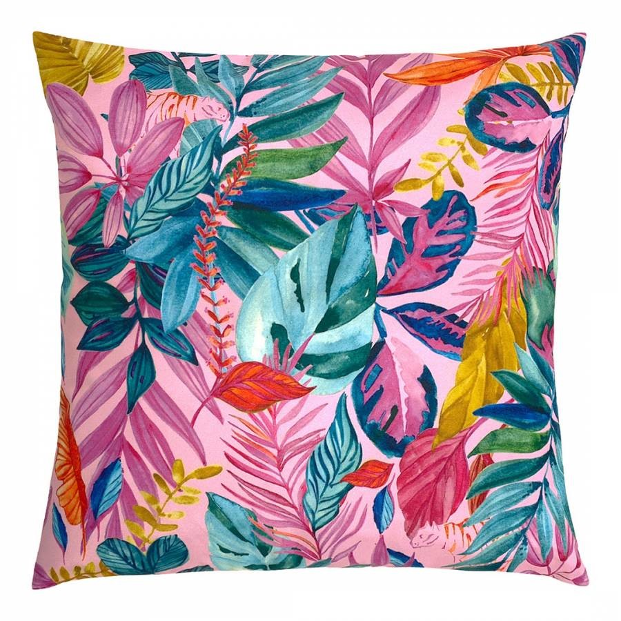 Psychedelic Jungle 43x43cm Outdoor Cushion Multi
