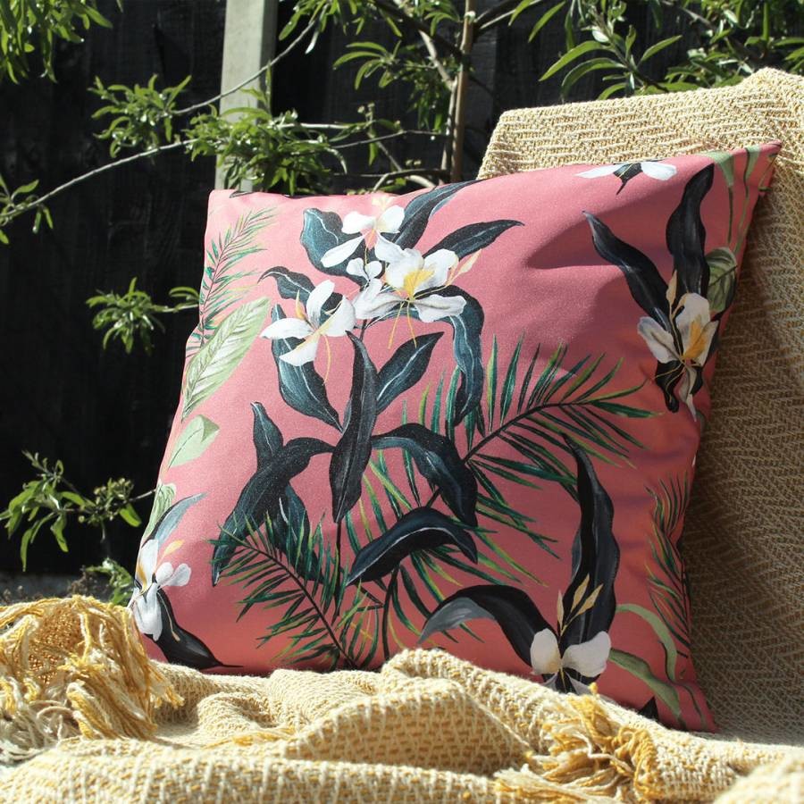 Honolulu 43x43cm Outdoor Cushion Pink
