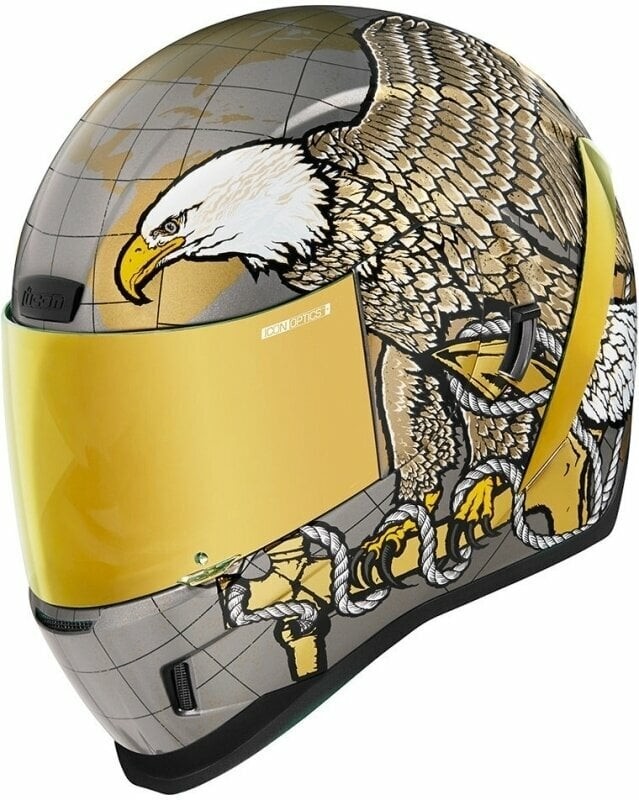 ICON - Motorcycle Gear Airform Semper Fi™ Gold S Helmet