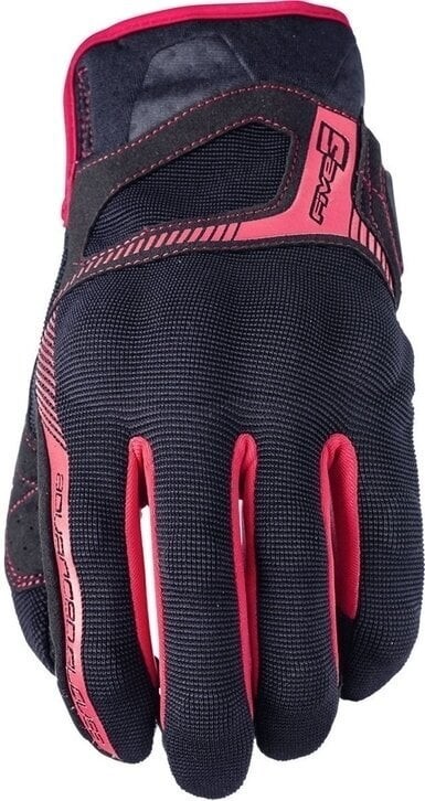 Five RS3 Black/Red 2XL Motorcycle Gloves