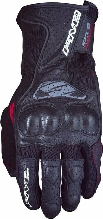 Five RFX4 Airflow Black XL Motorcycle Gloves