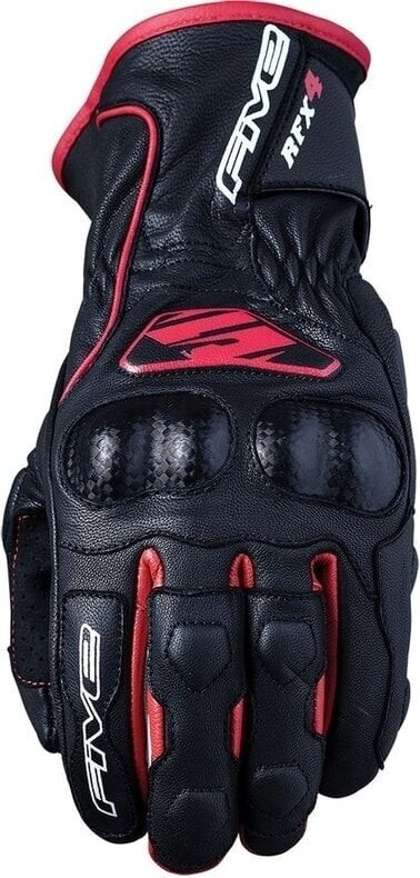 Five RFX4 Black/Red XL Motorcycle Gloves