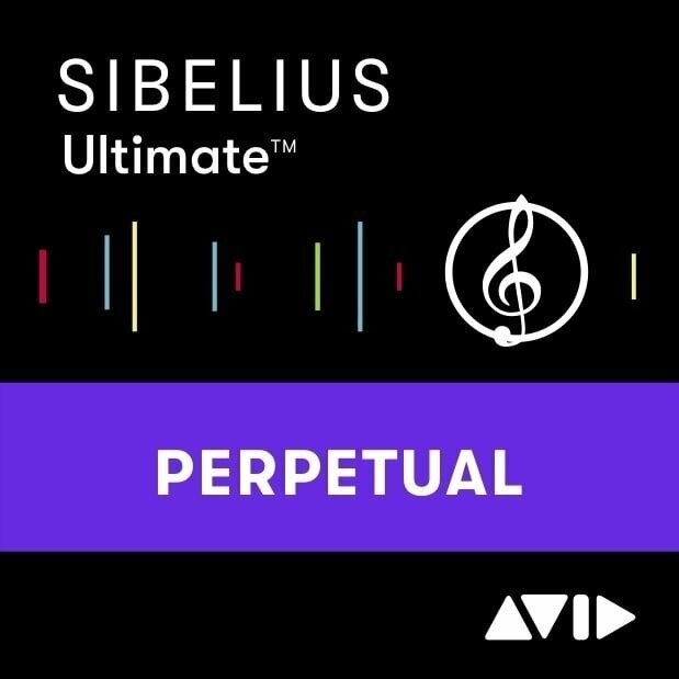 AVID Sibelius Ultimate Perpetual PhotoScore AudioScore NotateMe - EDU (Digital product)