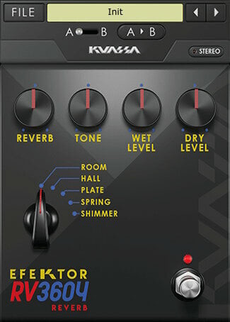 KUASSA Efektor RV3604 Reverb (Digital product)