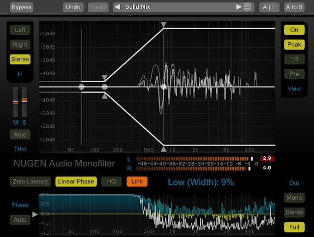 Nugen Audio Monofilter > Monofilter V4 UPG (Digital product)