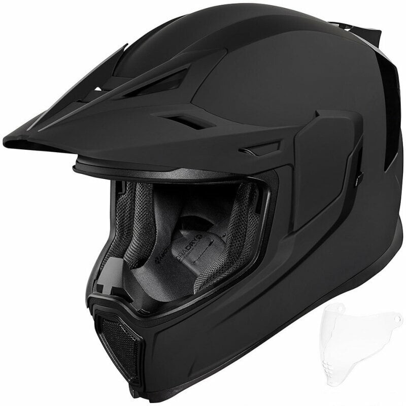 ICON - Motorcycle Gear Airflite Moto™ Rubatone Black S Helmet